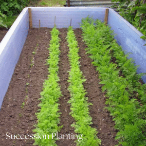 succession planting vegetables
