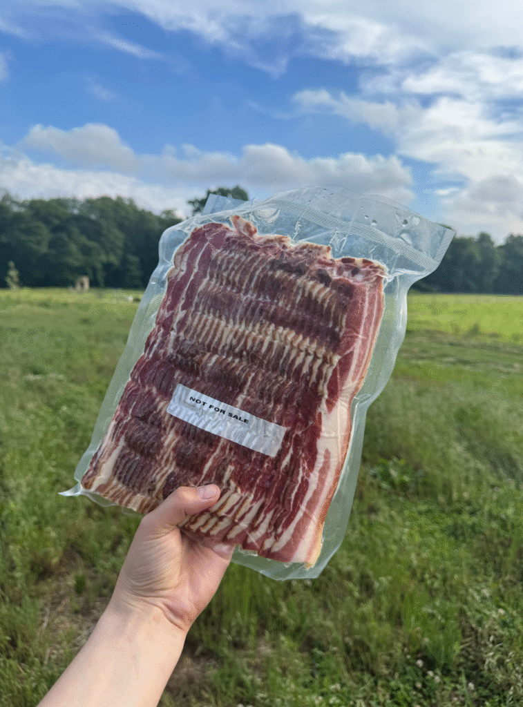 pasture raised bacon